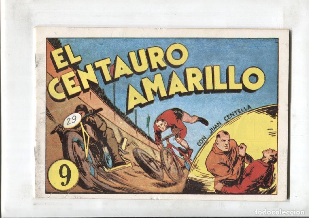 C&oacute;mics: Juan Centella facsimil edicion 2 en 1 numero 09: El centauro amarillo - Cossio - Foto 1