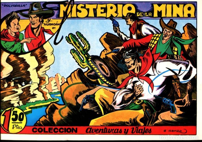 C&oacute;mics: Facsimil: Aventuras y Viajes: Polvorilla y Huracan: El misterio de la mina (Juan G.Iranzo) - Iranzo