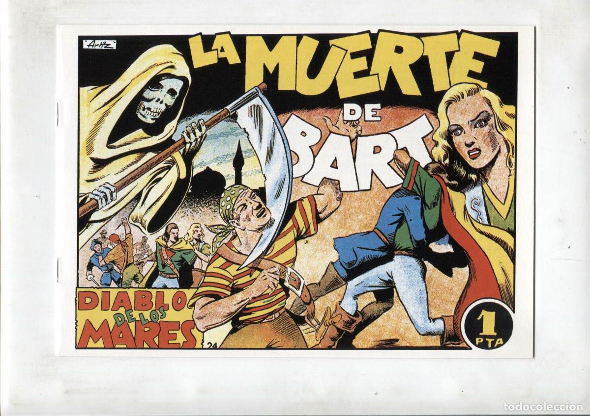 C&oacute;mics: Facsimil: El Diablo de los Mares numero 24: La muerte de Bart - Ferrando - Foto 1