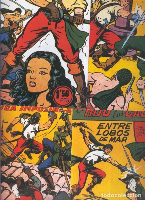 C&oacute;mics: El hijo de las galeras, coleccion facsimil - Manuel Gago