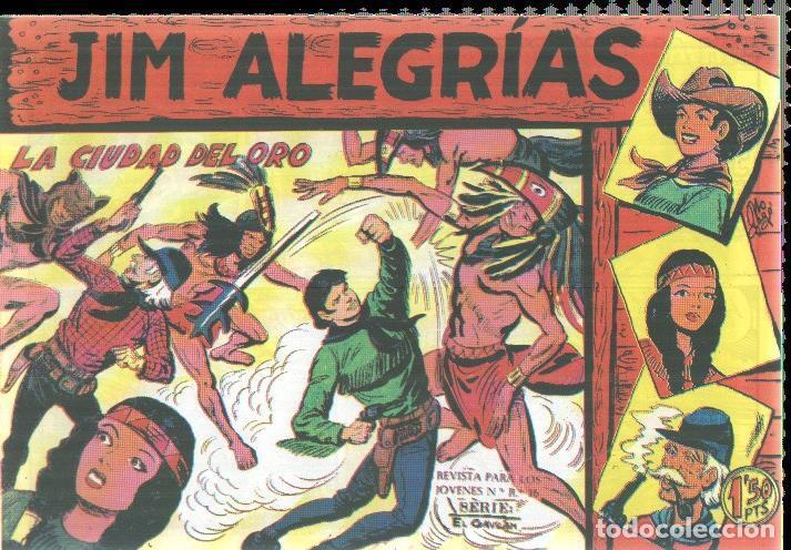 C&oacute;mics: Facsimil: Jim Alegrias numero 19: La ciudad del oro - Manuel Gago - Foto 1