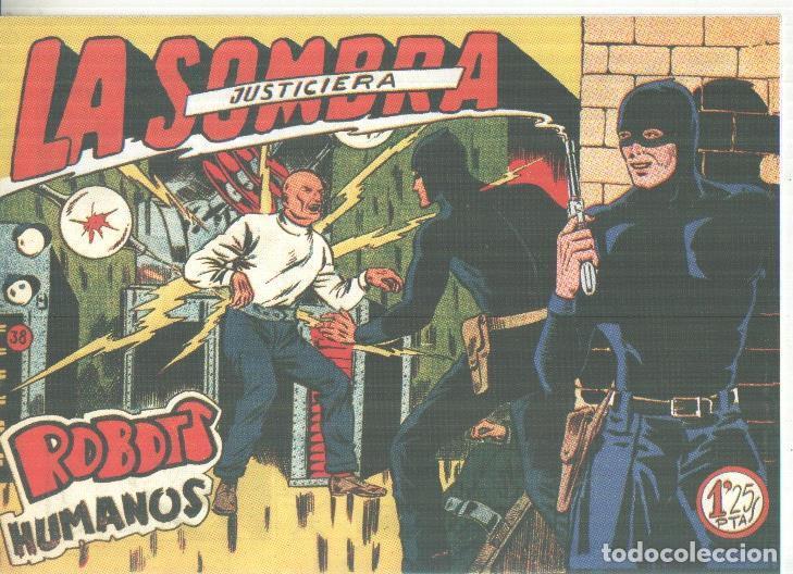 C&oacute;mics: Facsimil: La sombra justiciera numero 38: Robots humanos - Varios - Foto 1