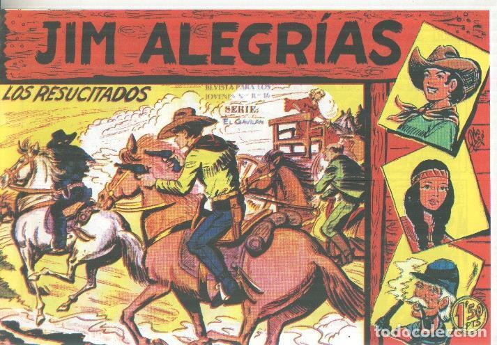 Comics: Facsimil: Jim Alegrias numero 17: Los resucitados - Manuel Gago