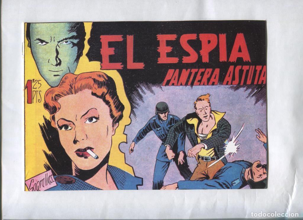 Comics: El Espia facsimil numero 12: Pantera astuta - Jose Ortiz, varios