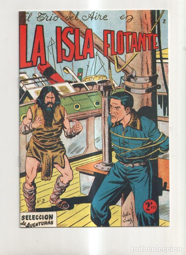 C&oacute;mics: Facsimil de Julio Vivas: Trio del aire: La isla flotante - Julio Vivas