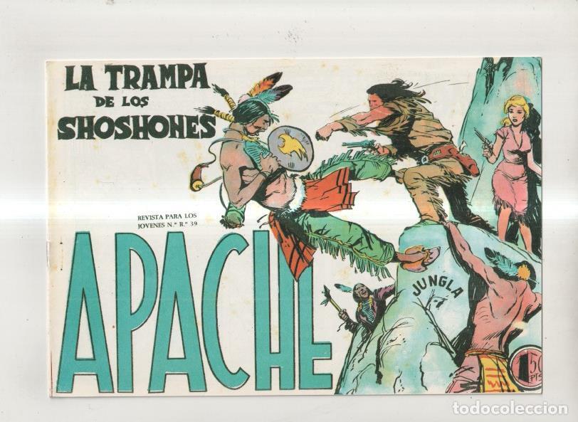 C&oacute;mics: Facsimil: Apache primera serie numero 36: la trampa de los shoshones - Luis Bermejo