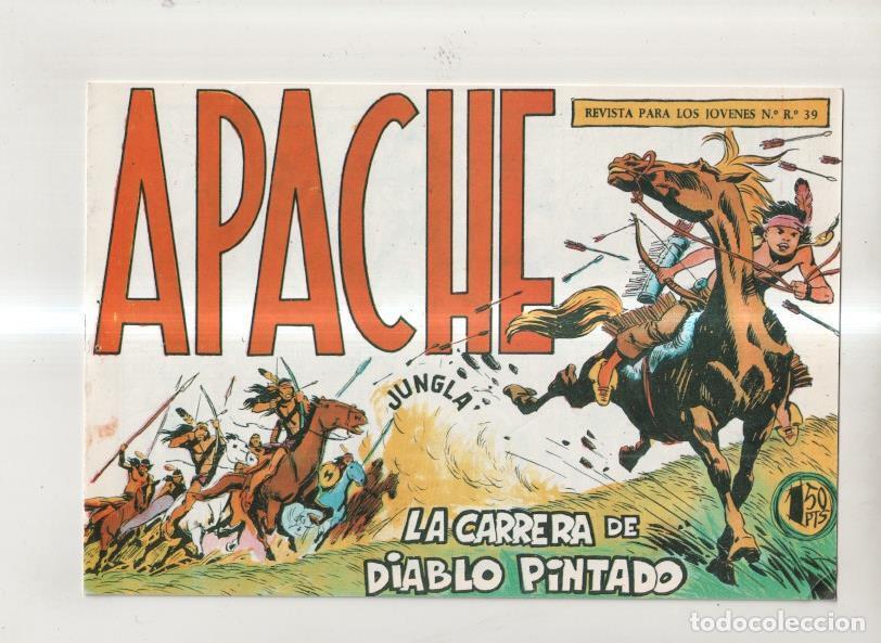 C&oacute;mics: Facsimil: Apache primera serie numero 40: La carrera de diablo pintado - Luis Bermejo