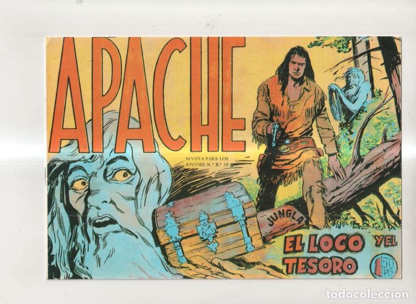 Comics: Facsimil: Apache primera serie numero 35: El loco y el tesoro - Luis Bermejo