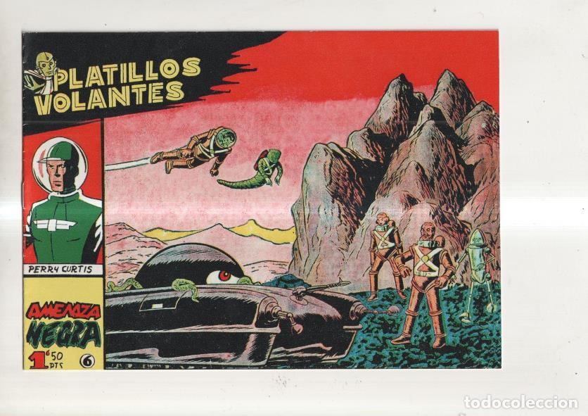 C&oacute;mics: Facsimil: Platillos Volantes numero 06: Amenaza negra -
