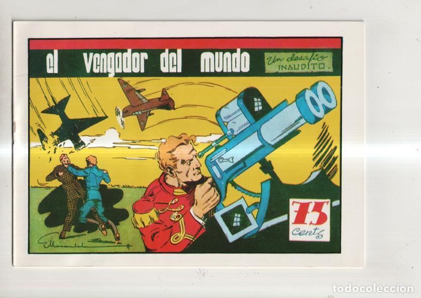 C&oacute;mics: Facsimil: El vengador del mundo numero 02: Un desafio inaudito - Marculeta