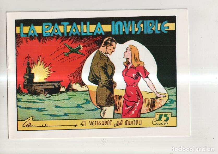 C&oacute;mics: Facsimil: El vengador del mundo numero 11 La batalla invisible - Marculeta