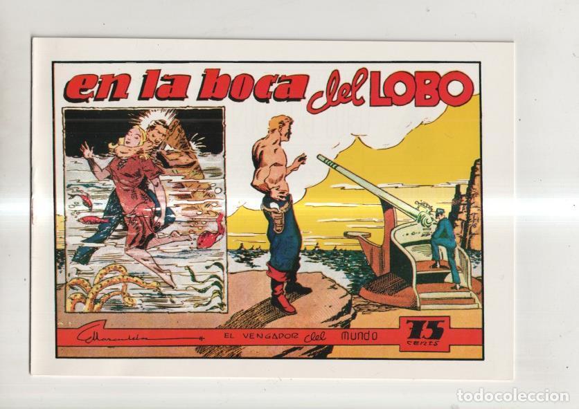 Comics: Facsimil: El vengador del mundo numero 06: En la boca del lobo - Marculeta