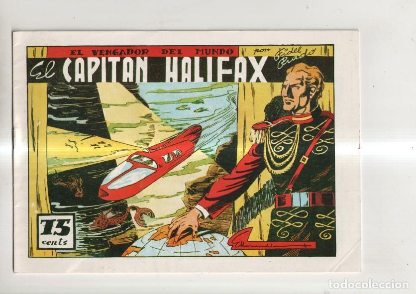 C&oacute;mics: Facsimil: El vengador del mundo numero 01: El Capitan Halifax - Marculeta