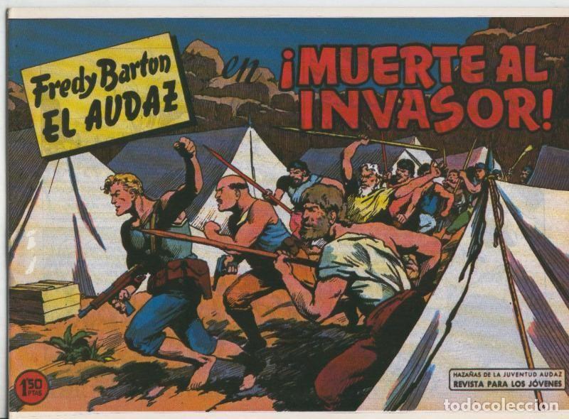 C&oacute;mics: Facsimil: Fredy Barton: Muerte al invasor - Varios - Foto 1