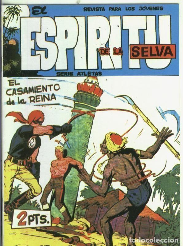 C&oacute;mics: Facsimil: El Espiritu de la Selva numero 35: El casamiento de la reina - Manuel Lopez Blanco