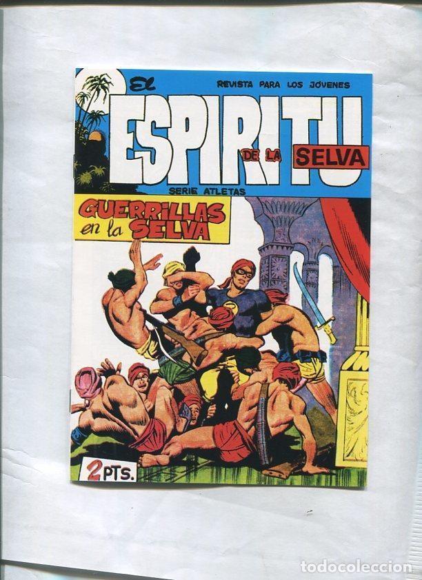C&oacute;mics: Facsimil: El Espiritu de la Selva numero 60: Guerrillas en la selva - Manuel Lopez Blanco