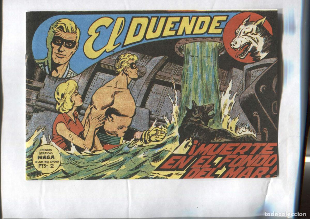 C&oacute;mics: Facsimil: El Duende numero 56: Muerte en el fondo del mar - Foto 1
