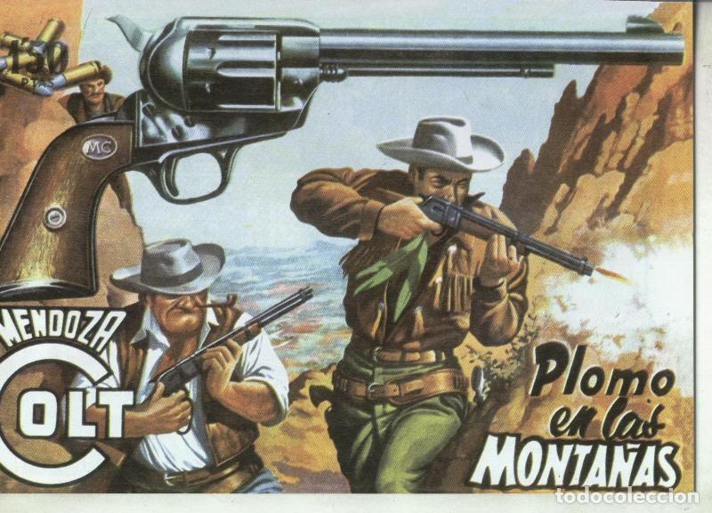 Comics : Mendoza Colt facsimil numero 013: Plomo en las monta&ntilde;as - Martin Salvador