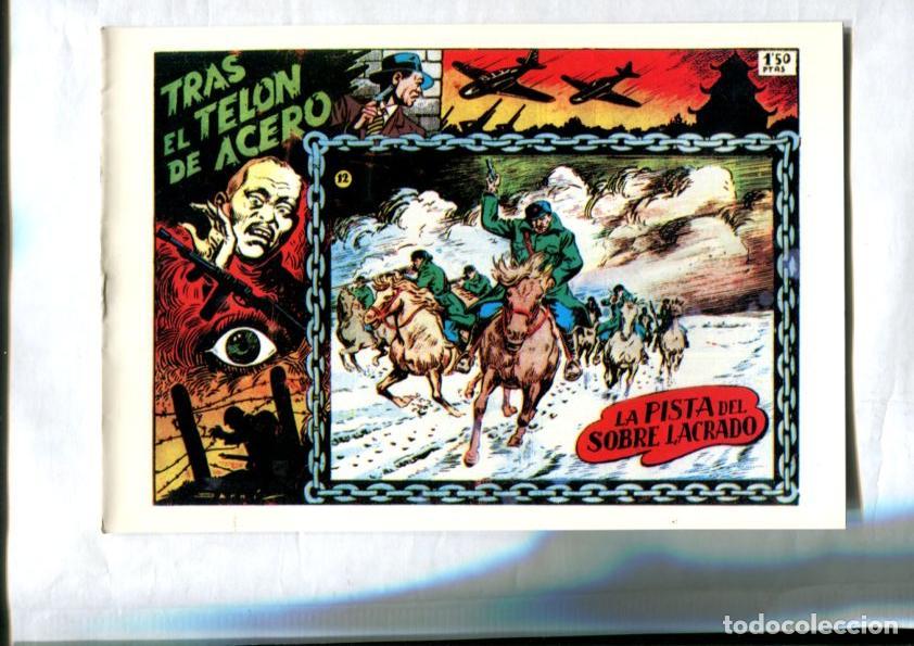 C&oacute;mics: Facsimil: Tras el telon de acero numero 12: la pista del sobre lacrado - Darnis