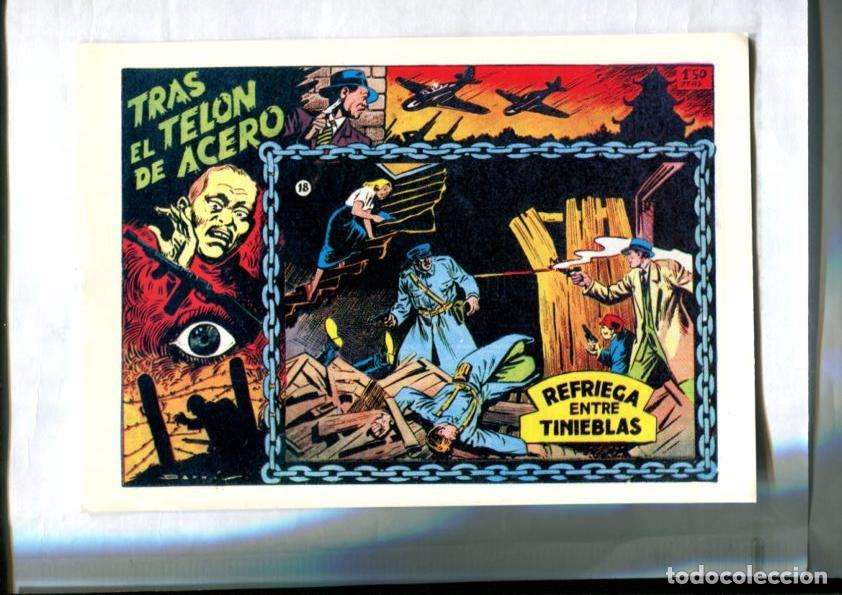 C&oacute;mics: Facsimil: Tras el telon de acero numero 18: Refriega entre tinieblas - Darnis