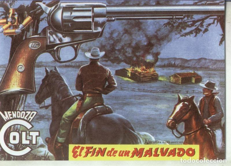 C&oacute;mics: Facsimil: Mendoza Colt numero 046: El fin de un malvado - Martin Salvador