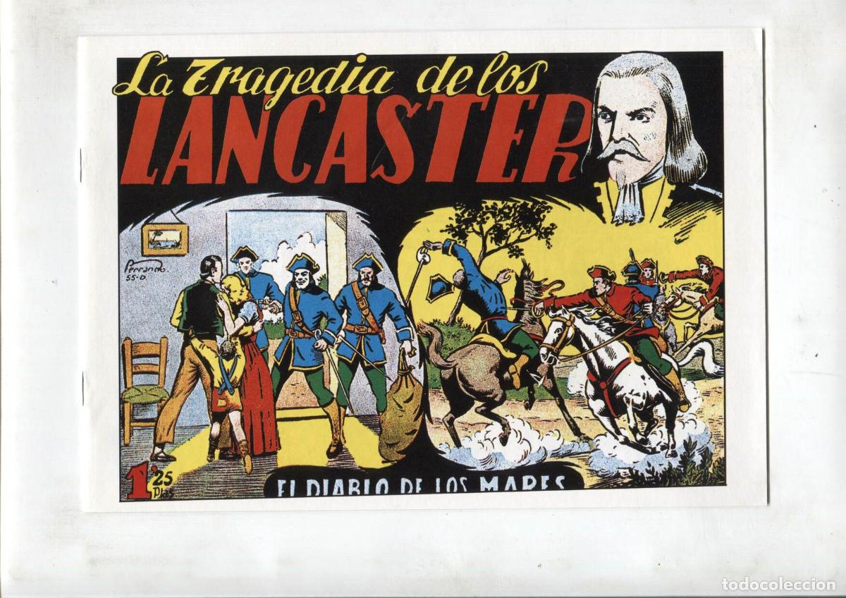 C&oacute;mics: Facsimil: El Diablo de los Mares numero 55: La tragedia de los lancaster - Ferrando - Foto 1