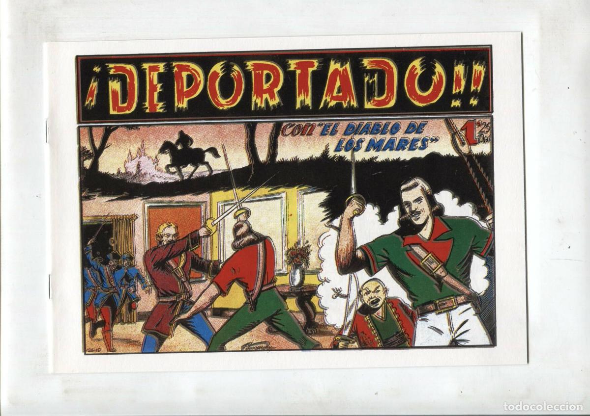 C&oacute;mics: Facsimil: El Diablo de los Mares numero 60: Deportado - Ferrando - Foto 1