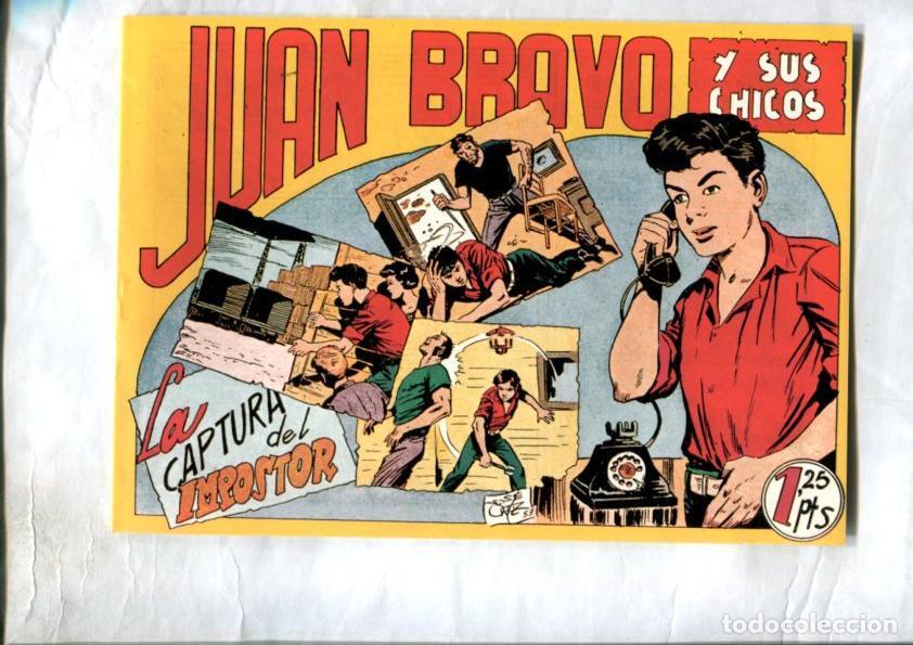 Comics: Facsimil: Juan Bravo y sus chicos numero 20: La captura del impostor - Jose Ortiz