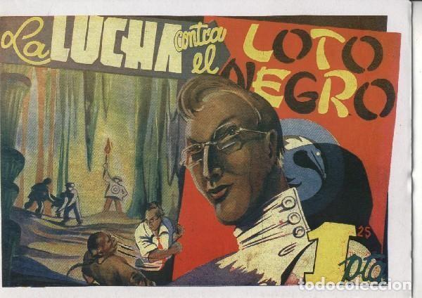 C&oacute;mics: Facsimil: La lucha contra el Loto Negro - Vintro