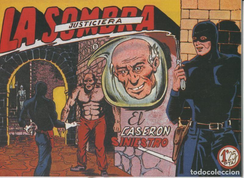 Fumetti: La sombra justiciera facsimil numero 08: El caseron siniestro - Varios