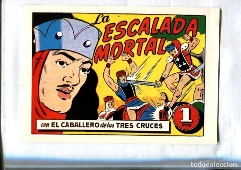 C&oacute;mics: Facsimil: El Caballero de las Tres Cruces numero 10: La escalada mortal - Angel Pardo