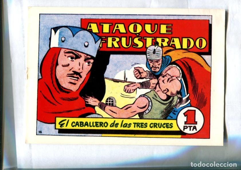 C&oacute;mics: Facsimil: El Caballero de las Tres Cruces numero 16: Ataque frustrado - Angel Pardo
