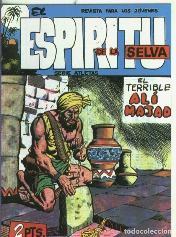 C&oacute;mics: Facsimil: El Espiritu de la Selva numero 51: El terrible Ali Majad - Manuel Lopez Blanco
