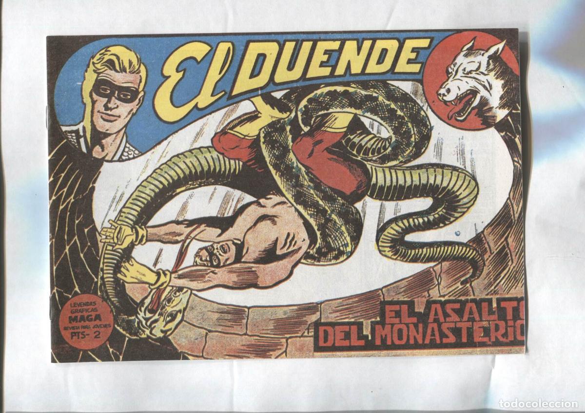 C&oacute;mics: Facsimil: El Duende numero 38: El asaltante del monasterio - Foto 1