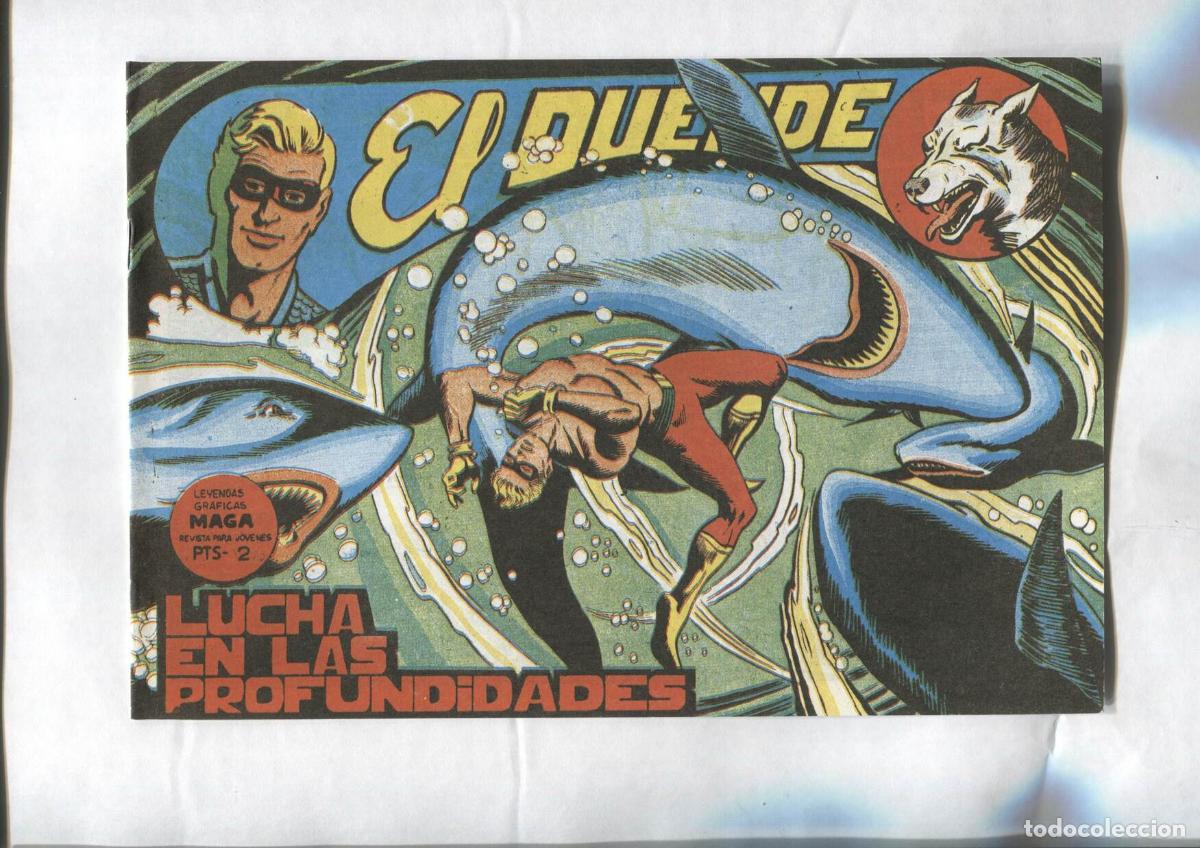 C&oacute;mics: Facsimil: El Duende numero 50: Lucha en las profundidades - Foto 1