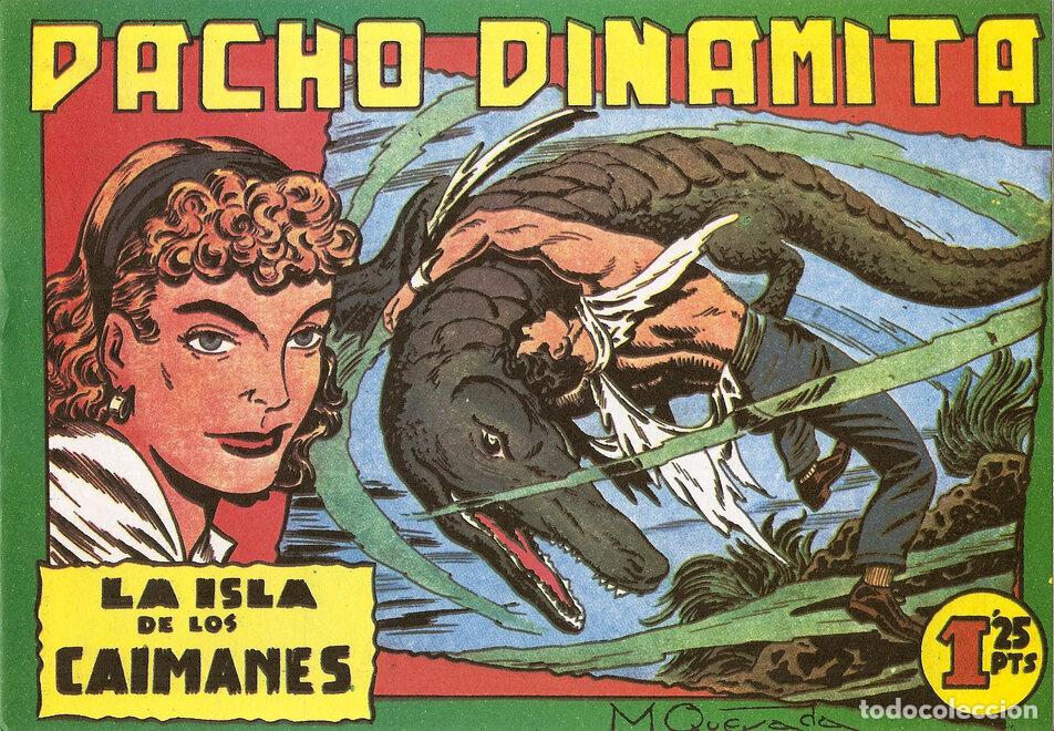 C&oacute;mics: Facsimil: Pacho Dinamita numero 008: La isla de los caimanes - Miguel Quesada - Foto 1