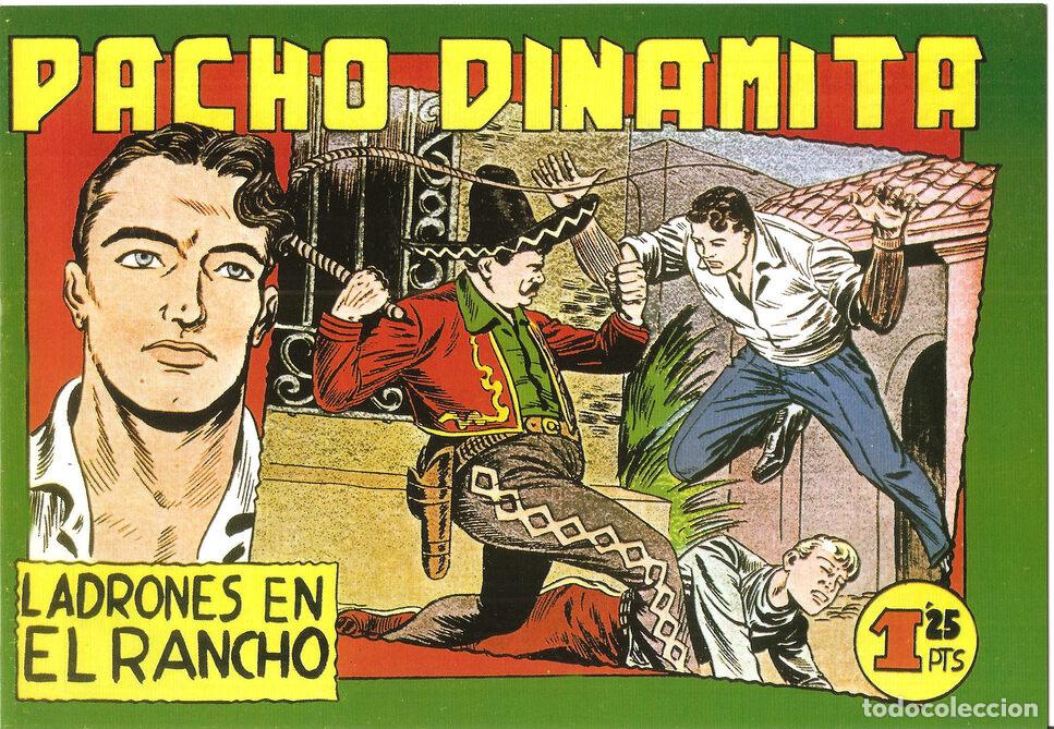 Comics: Facsimil: Pacho Dinamita numero 043: Ladrones en el rancho - Miguel Quesada