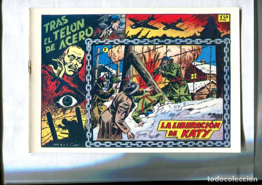 C&oacute;mics: Facsimil: Tras el telon de acero numero 07: La liberacion de Katy - Darnis