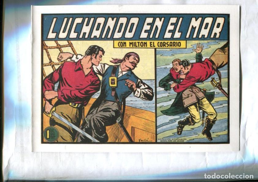 C&oacute;mics: Facsimil: Milton el Corsario numero 025: Luchando en el mar - Va&ntilde;o - Foto 1
