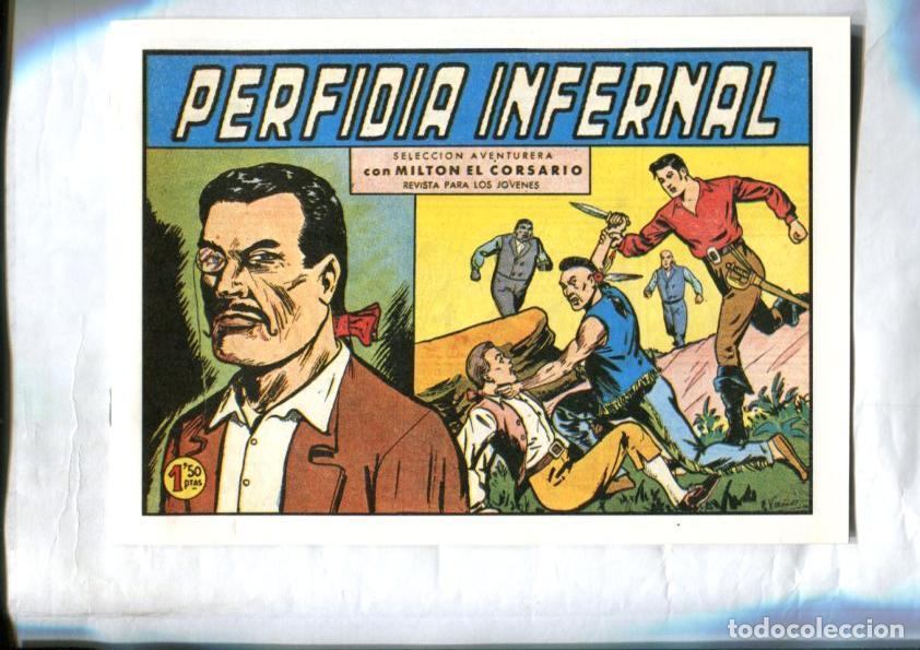 C&oacute;mics: Facsimil: Milton el Corsario numero 053: Perfidia infernal - Va&ntilde;o - Foto 1