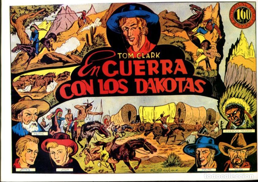 C&oacute;mics: Facsimil: Batet: Tom clark: En guerra con los dakotas - Iranzo