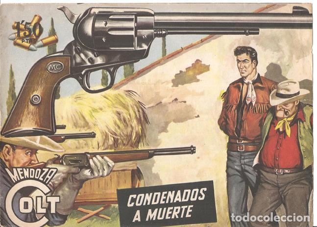 C&oacute;mics: Facsimil: Mendoza Colt numero 022: Condenados a muerte - Martin Salvador
