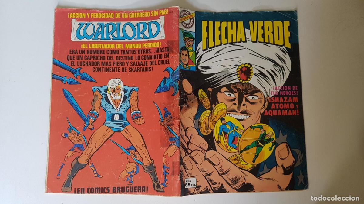 C&oacute;mics: Super ases: Flecha Verde numero 6: raja en cubierta protegida con cello - Varios - Foto 1