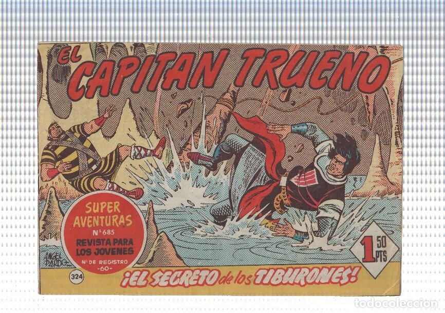 Comics: El Capitan Trueno original numero 324: El secreto de los tiburones - Angel Pardo