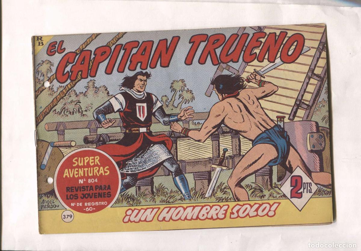Comics: El Capitan Trueno original numero 379: Un hombre solo - Angel Pardo