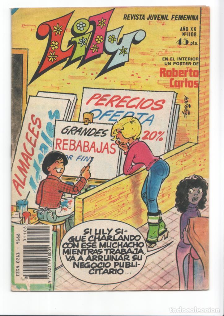 C&oacute;mics: Lily numero 1108: poster de Roberto Carlos - Varios - Foto 1