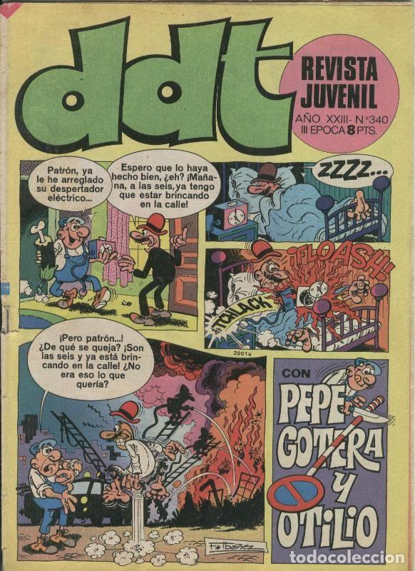 Fumetti: DDT tercera epoca numero 340: Bonifacio y Pedernal - Varios