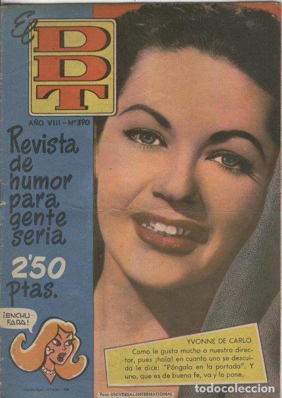 Comics: DDT 1&ordf; epoca numero 390: Yvonne de Carlo - Varios