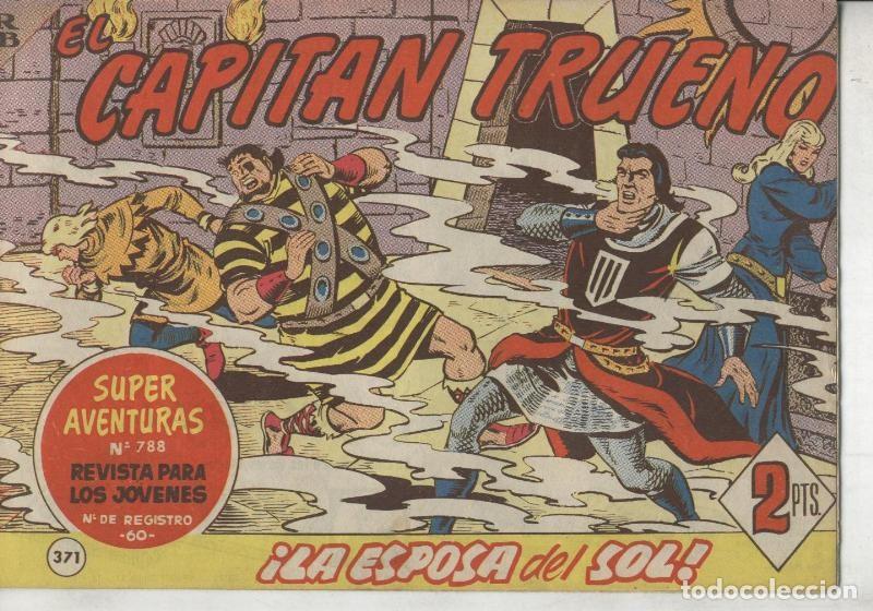 Fumetti: El Capitan Trueno original numero 371 - Victor Mora-Ambros-Angel Pardo