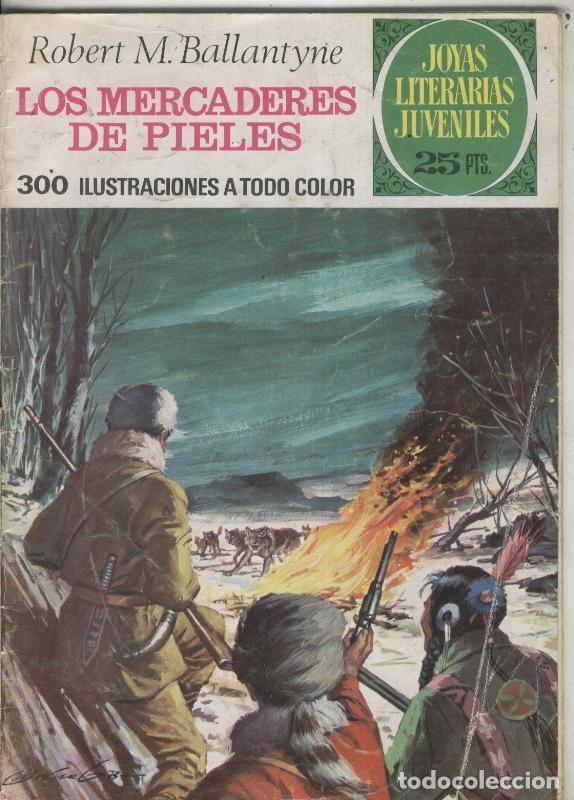 Comics: Joyas Literarias Juveniles numero 086: Los mercaderes de pieles - Robert M, Ballantyne